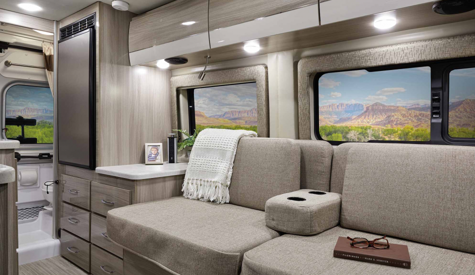 Stylish Furniture in Thor Motor Coach Sequence