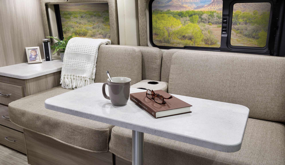 Stylish Furniture in Thor Motor Coach Sequence