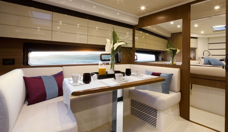 Making furnishings for yachts